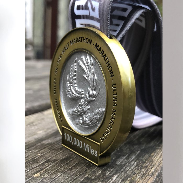 Global Marathon Challenges : GOLD Coin Medals