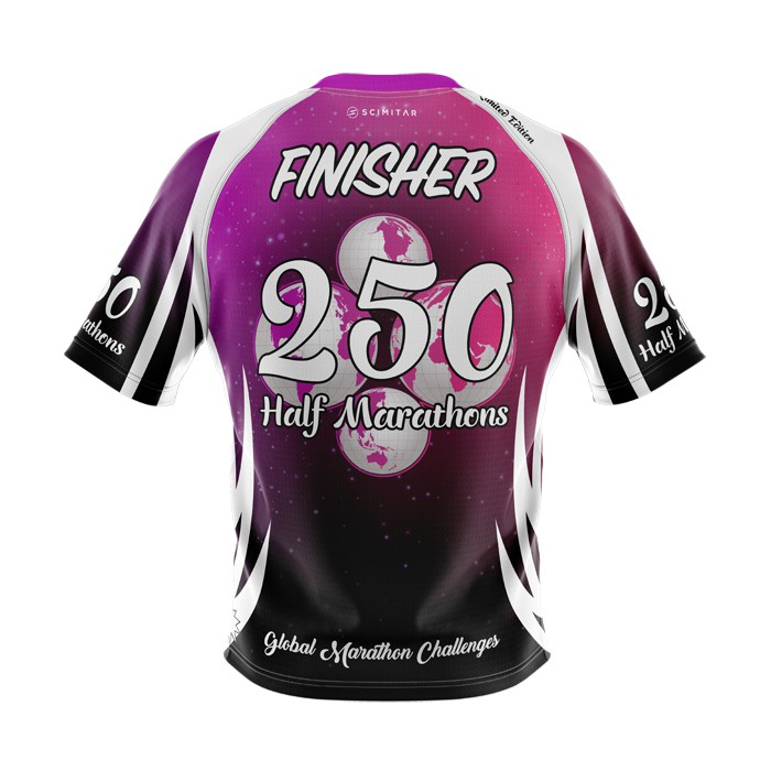 250 Half Marathons - Milestone T-Shirt