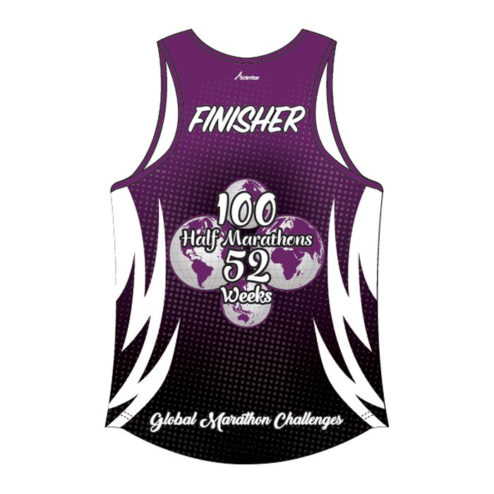 100 Half Marathons in 52 Weeks - Technical Vest