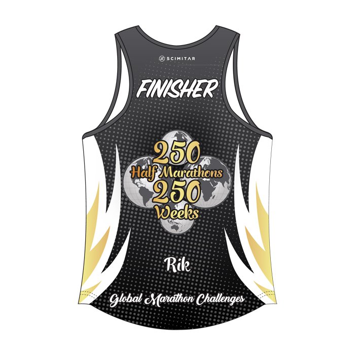 250 Half Marathons in 250 Weeks - Technical VEST