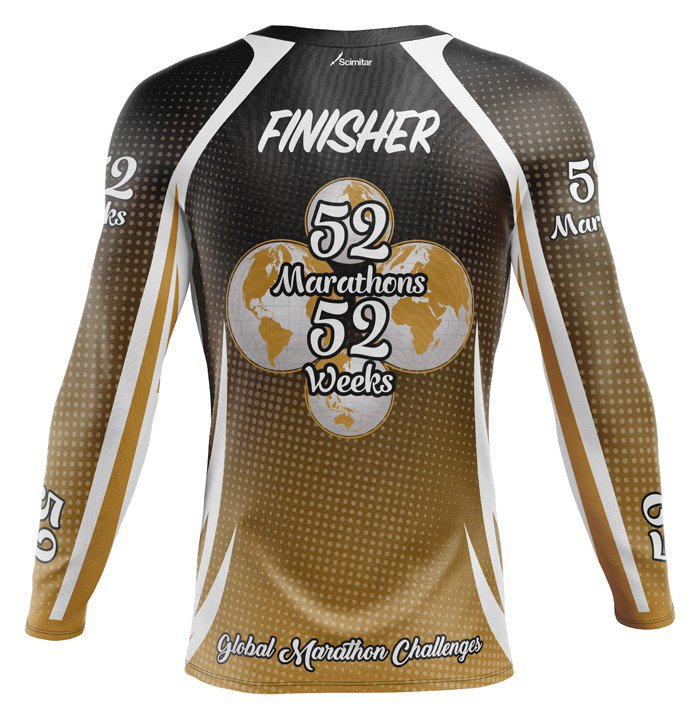 52 Marathons in 52 Weeks - Technical Long Sleeve Top