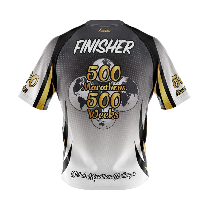 500 Marathons in 500 Weeks - Technical T-Shirt