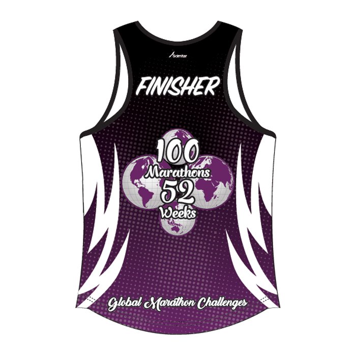 100 Marathons in 52 Weeks - Technical Vest