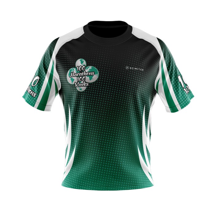 Global Marathon Challenges : 100 Marathons in 100 Weeks<br>Technical T-Shirt
