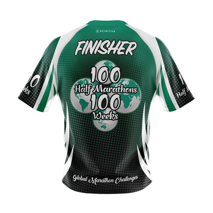 100 Half Marathons in 100 Weeks - Technical T-Shirt