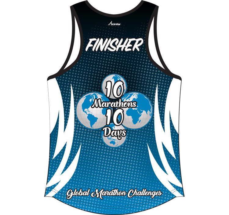 10 Marathons in 10 Days - Technical Vest