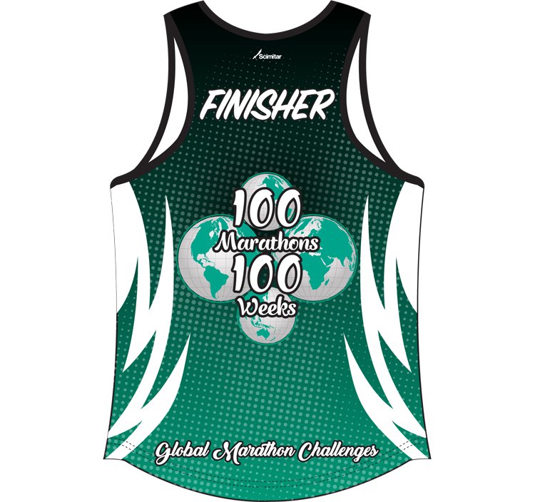 Global Marathon Challenges : 100 Marathons in 100 Weeks<br>Technical Vest