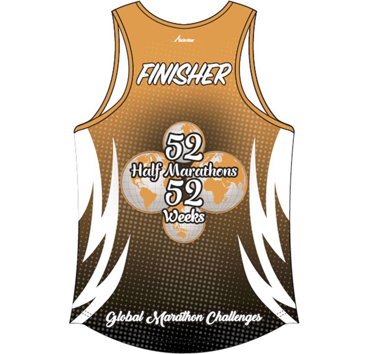 52 Half Marathons in 52 Weeks - Technical Vest