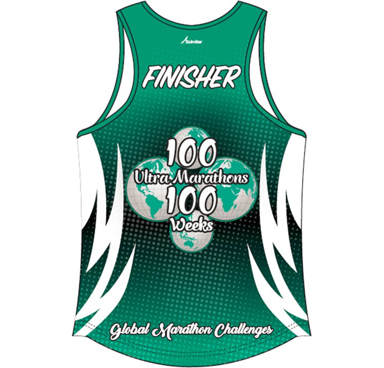 100 Ultra Marathons in 100 Weeks - Technical Vest