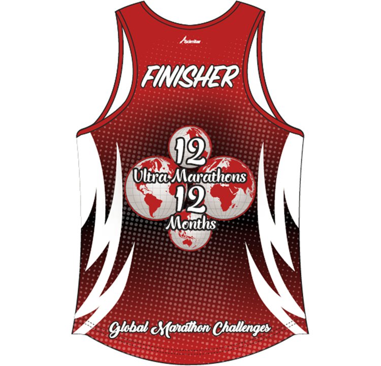 12 Ultra Marathons in 12 Months - Technical Vest